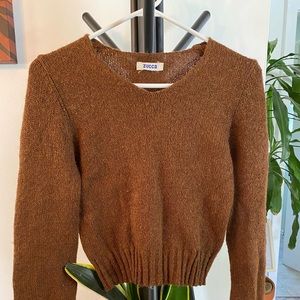 Small short knit sweater